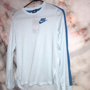 nike baby blue long sleeve